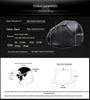 Haining Genuine Leather Sheepskin Men's Winter Beret with Ear Protection