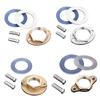 Copper/Stainless Steel Faucet Fixing Fittings Faucet Anti-loosing Nut Fastening Washer Accessory for Single Hole Fauce