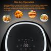 1250W 6.5Qt Digital Air Fryer Health Fryer Cooker Smart Touching LCD Airfryer Pizza Multifunction Smart Fryer for French Fries