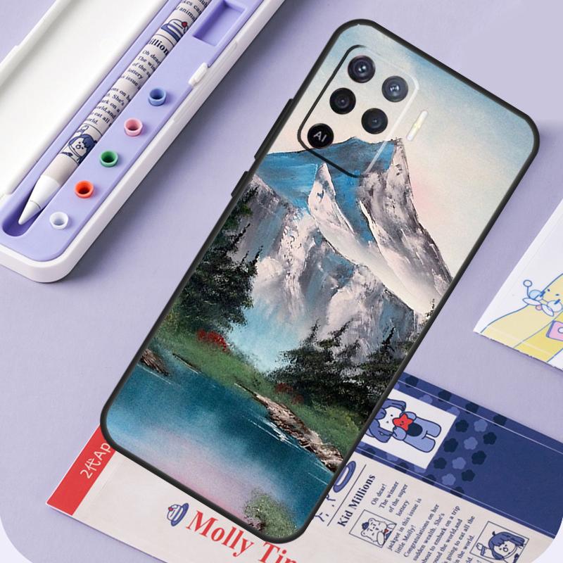 Nature Forest Mountain For Oppo A60 A80 A40 A94 A74 A54 A15 A18 A38 A58 A78 A98 A16 A76 A96 A57 A17 A77 A5 Pro Case