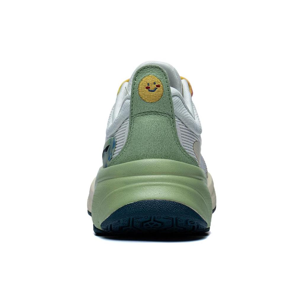 Li Ning Soft Cushioning Low Top Casual Shoes Women's Gray Green AGLT052-8