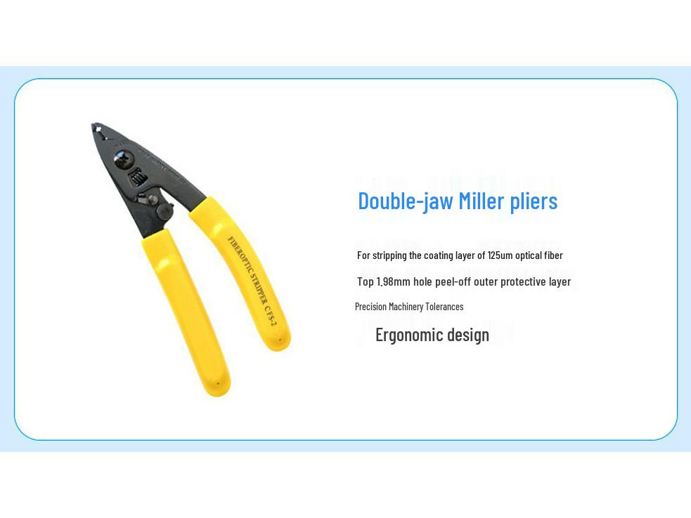 FTTH Fiber Optic Tool Kit: Fusion Splicer, Power Meter, Red Light Pen, Miller Pliers, Cutting Knife, Tool Bag.