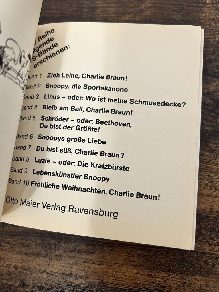 [USED] You're the best, Charlie Braun! Snoopy German