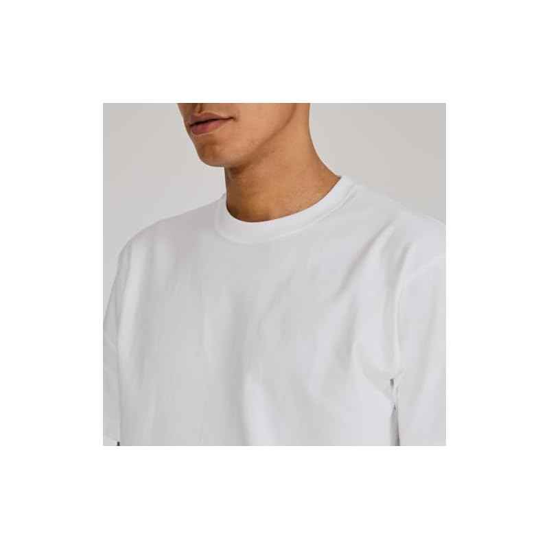 Beefy T-Shirt (BEEFY-T) - 1-Pack, 100% Cotton, Thick Fabric, Seamless Construction, Tagless, Heavyweight T-Shirt, H5180-010-L