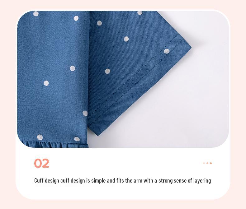 Süßes kurzärmeliges Sommerkleid für Mädchen von Little Maven