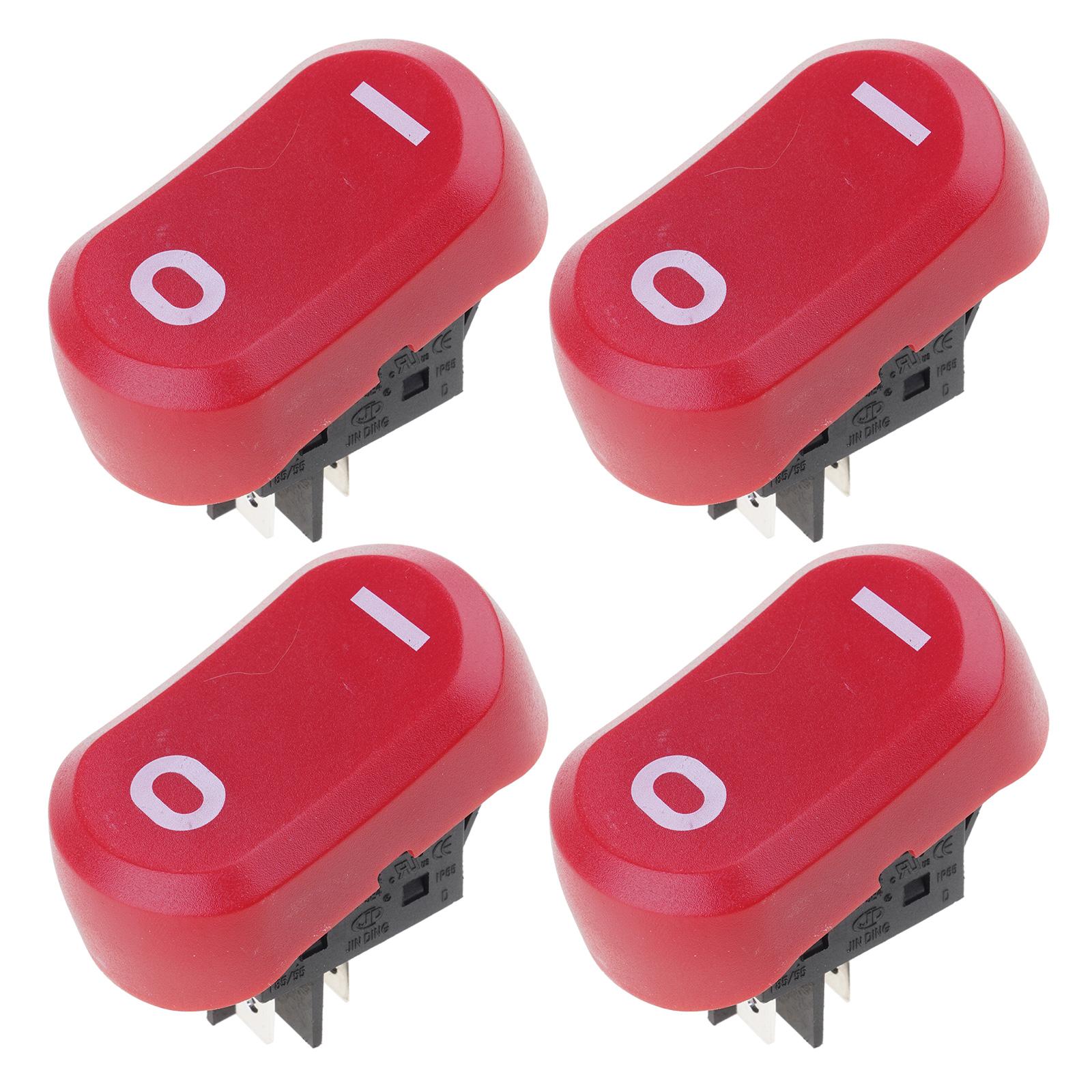 

4 шт. Сменный переключатель пылесоса, переключатель питания двигателя, кнопка, простая установка, аксессуары для пылесоса