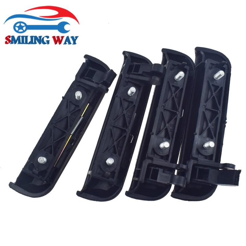 SMILING WAY# 8pcs Black ide & Outside Door Handle Front & Rear Left Right Set For Toyota Tercel 1995 1996 1997 1998