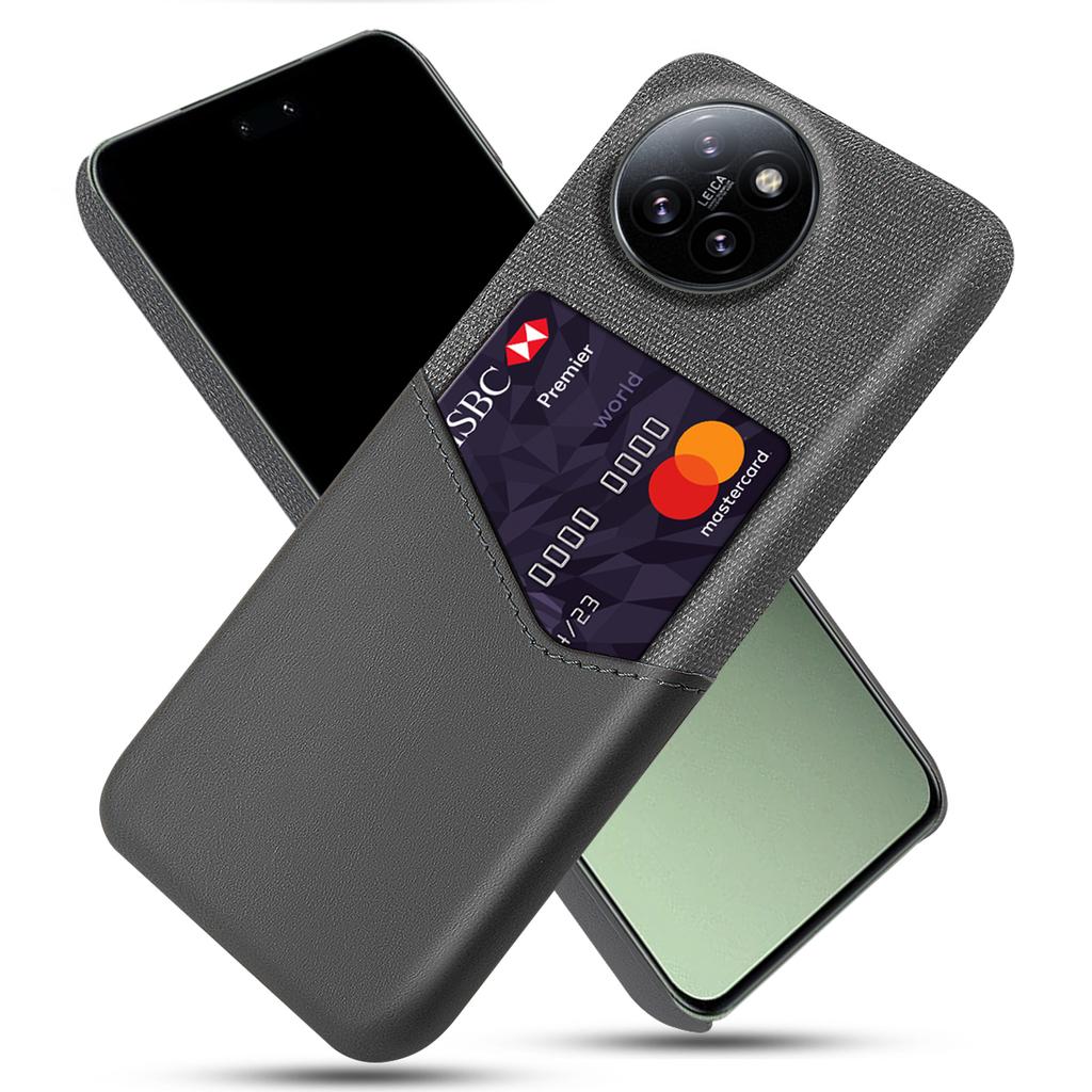 For Xiaomi Civi 4 Pro 5G/14 Civi 5G Case Leather+PC Cloth Texture Phone Cover with Card Slot