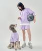 Haipaibeumomeoncheu Love Me Right Terry Sweat Shorts For Pet Owners | Downy Purple