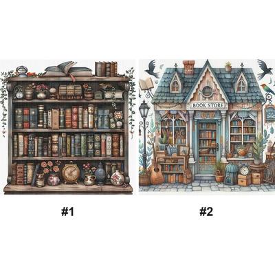 Kit Point de Croix Art Livre Imprimé 11CT Fil de Coton Broderie Complète