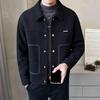 Herrhöstens Klassiska Casual Jacka med slag - Mångsidig, Trendig och Snygg Lös Passform Kort Ytterplagg