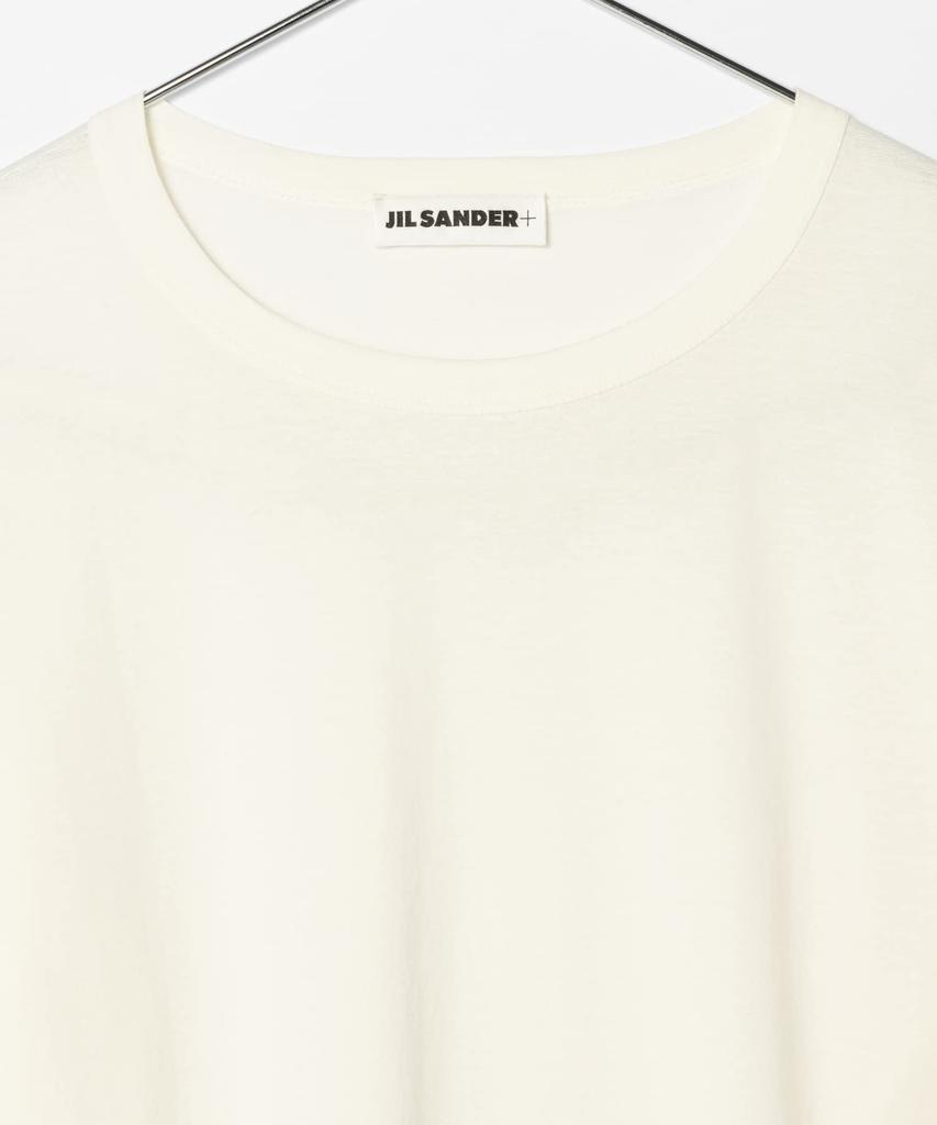 Jil Sander Long Sleeve J47GC0013J45031 White Men's T-Shirt [Used]