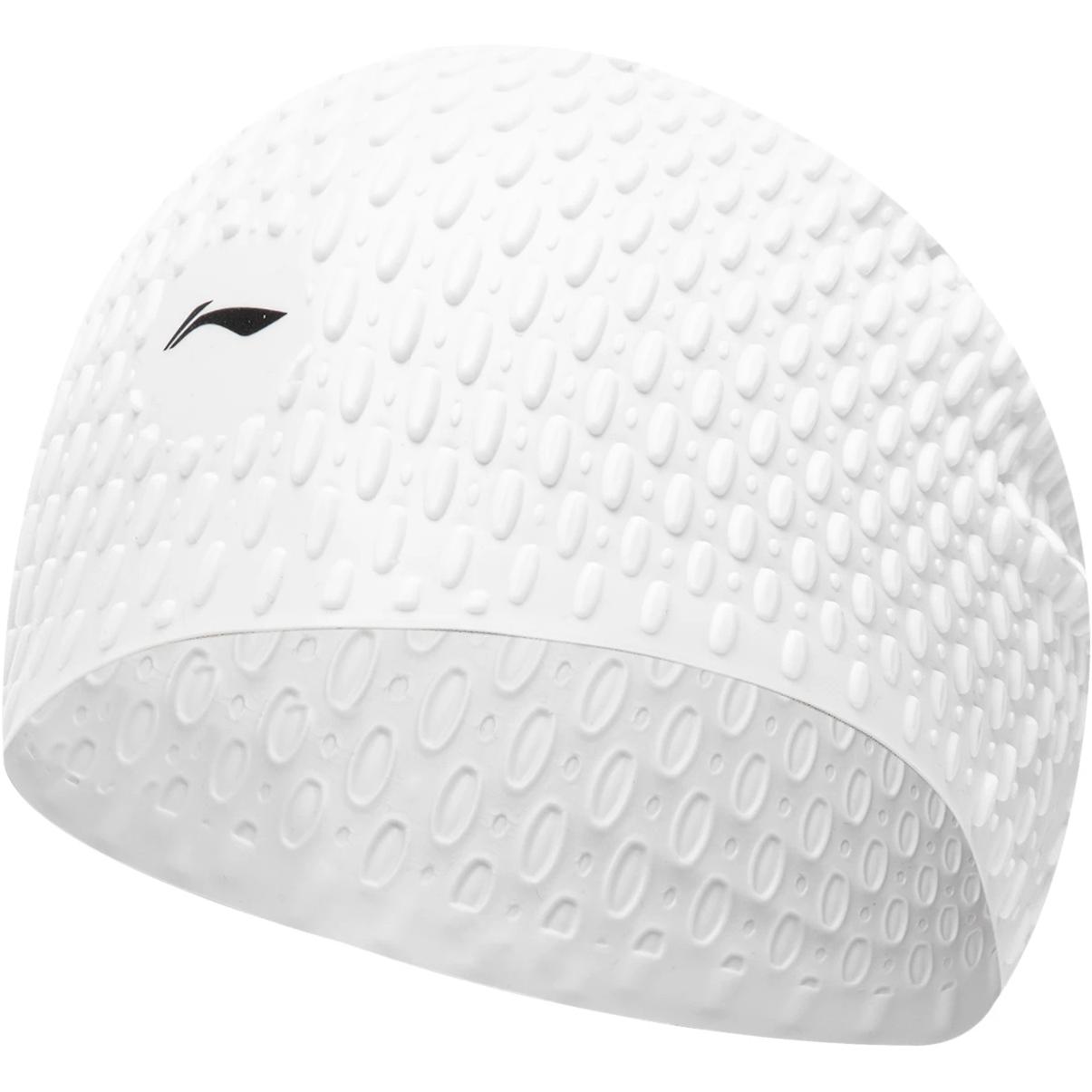 Li Ning Swimming Caps 40cm White ASYU021-2