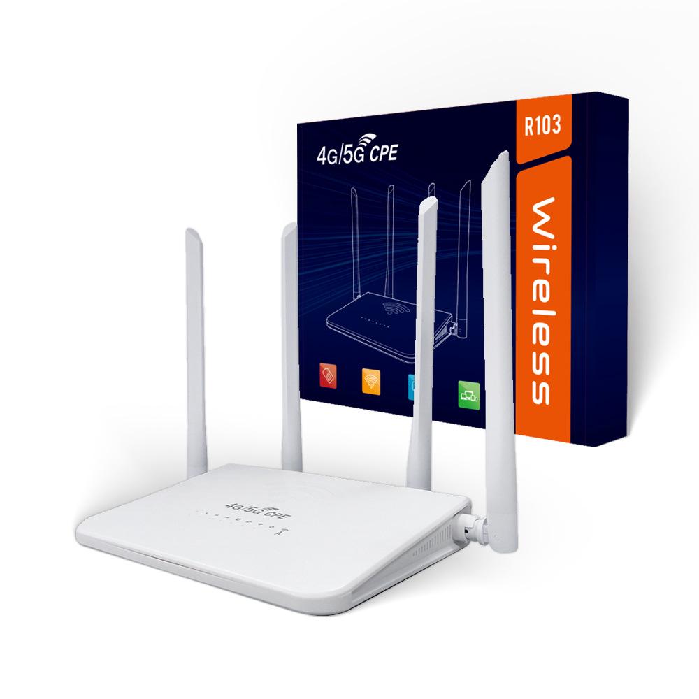 4G WiFi 6 Router with LTE SIM Support for US, Canada, Mexico, Argentina, Brazil