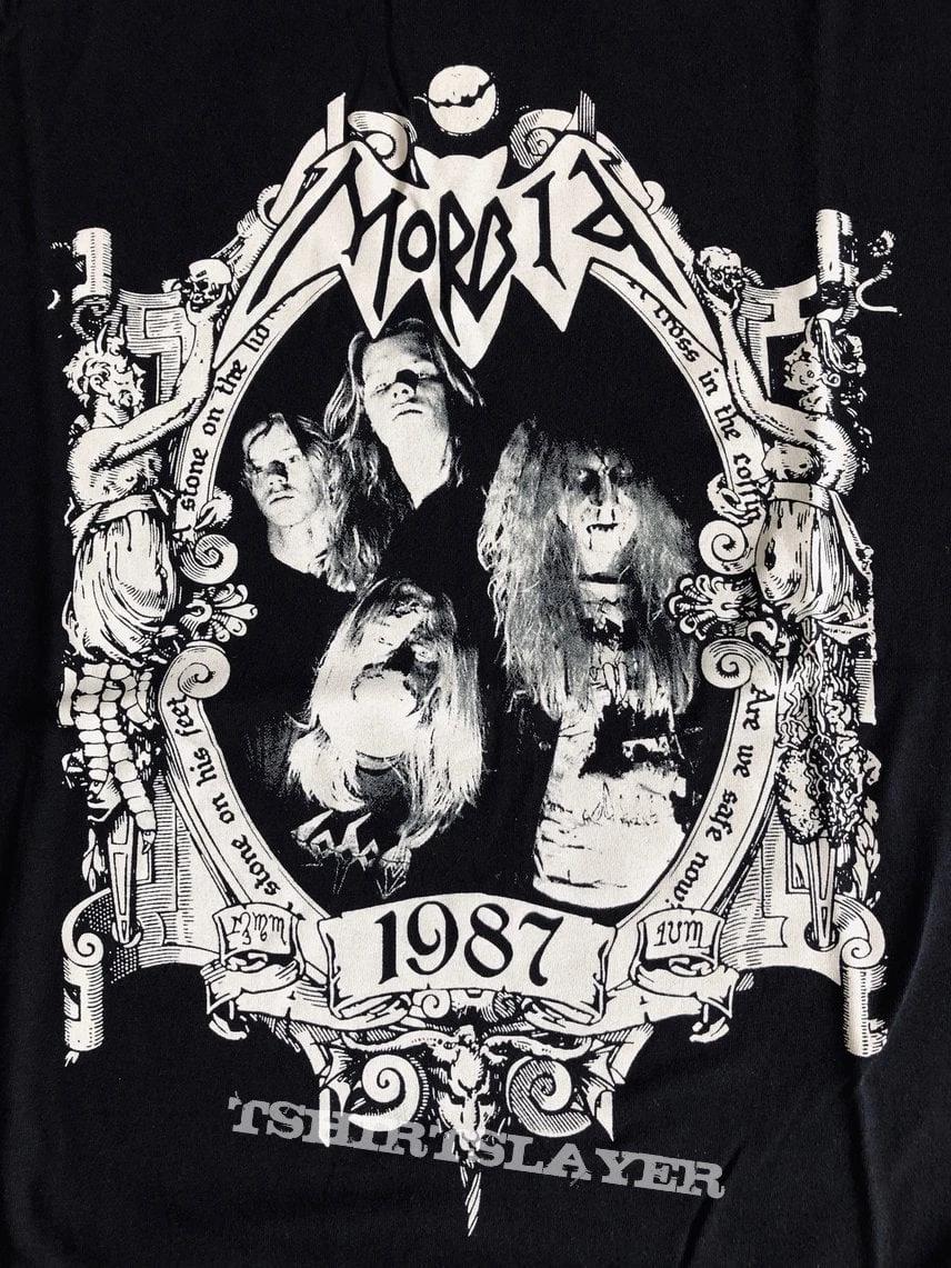Morbid Band Music For Lovers Black T-Shirt Cotton Full Size S