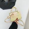 Spring New Fashionable Casual One-shoulder Simple and Beautiful Handbag Women's Crossbody Bag Commuting Small Square Bag