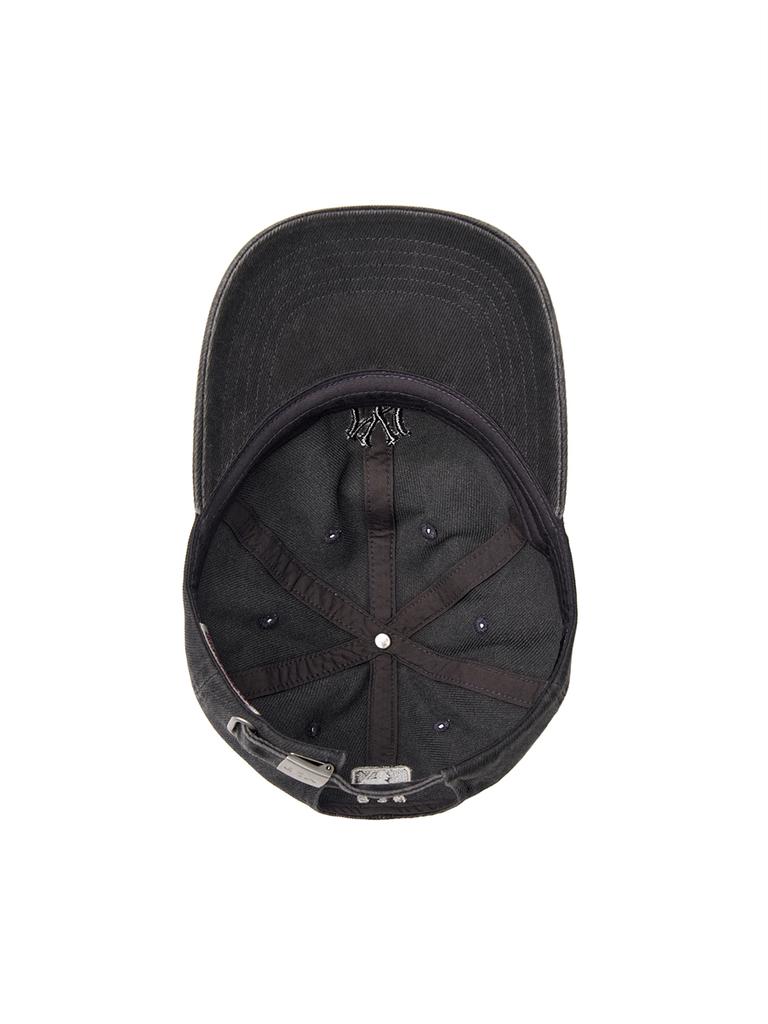 Emelbi Basic Washed Unstructured Ball Cap Ny (D.Grey)