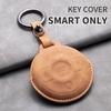 Sheepskin Car Key Case Cover For Mercedes Benz Smart Fortwo 1 BRABUS 1 Benz SMART 2022 2023 Protector Holder Shell Accessories
