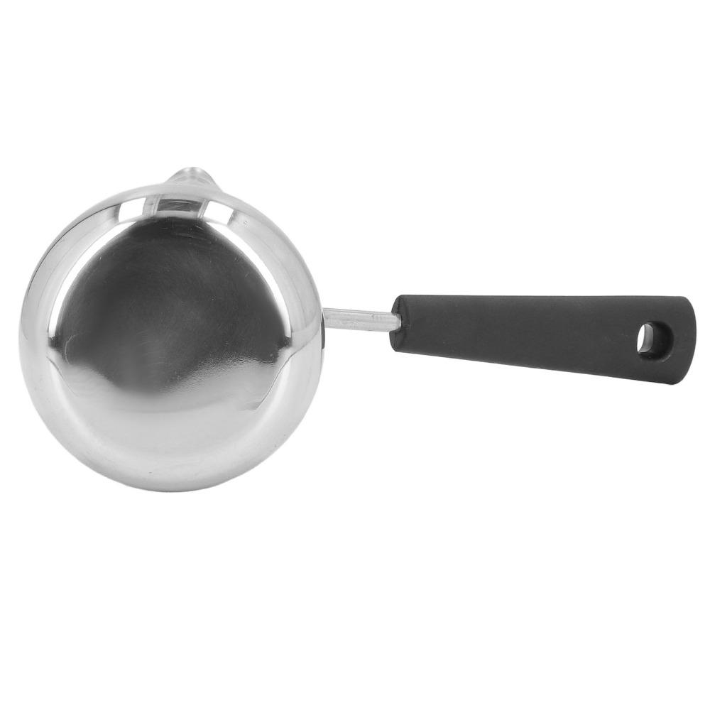 Stainless Steel Butter Warmer Mini Size Melting Pot Barista Tools Coffee Warmer  Lattes Preparation