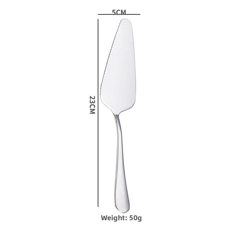 

Stainless Steel Specialized Utensil Set: Cake Knife, Butter Spreader, Coffee Spoon - Individually Crafted for Fine Dining 1PC