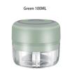 Electric Garlic Chopper Usb Charging Ginger Masher Machine Mini 100/250ml Sturdy Durable Chili Vegetable Crusher Kitchen Tool