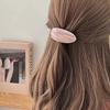 Oval Spring Clip Gold Label Straight Clip Fashionable Ponytail Clip  Women
