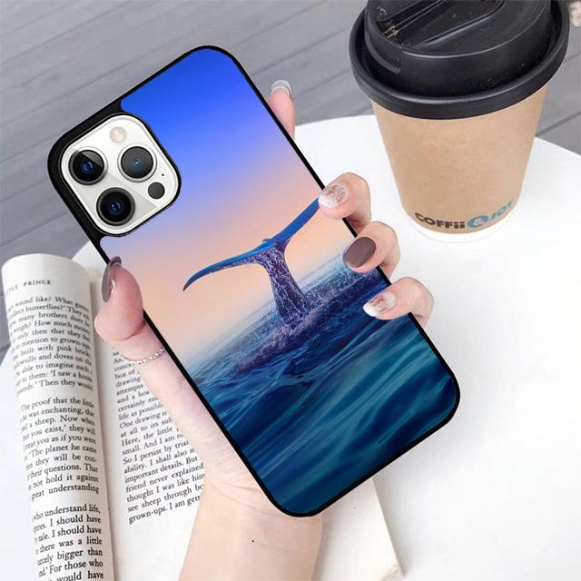 Blue Whale Phone Case For Apple iPhone 17 Air Pro Max Plus Coque For iPhone 17 Air 14 15 16 13 12 Max Cover