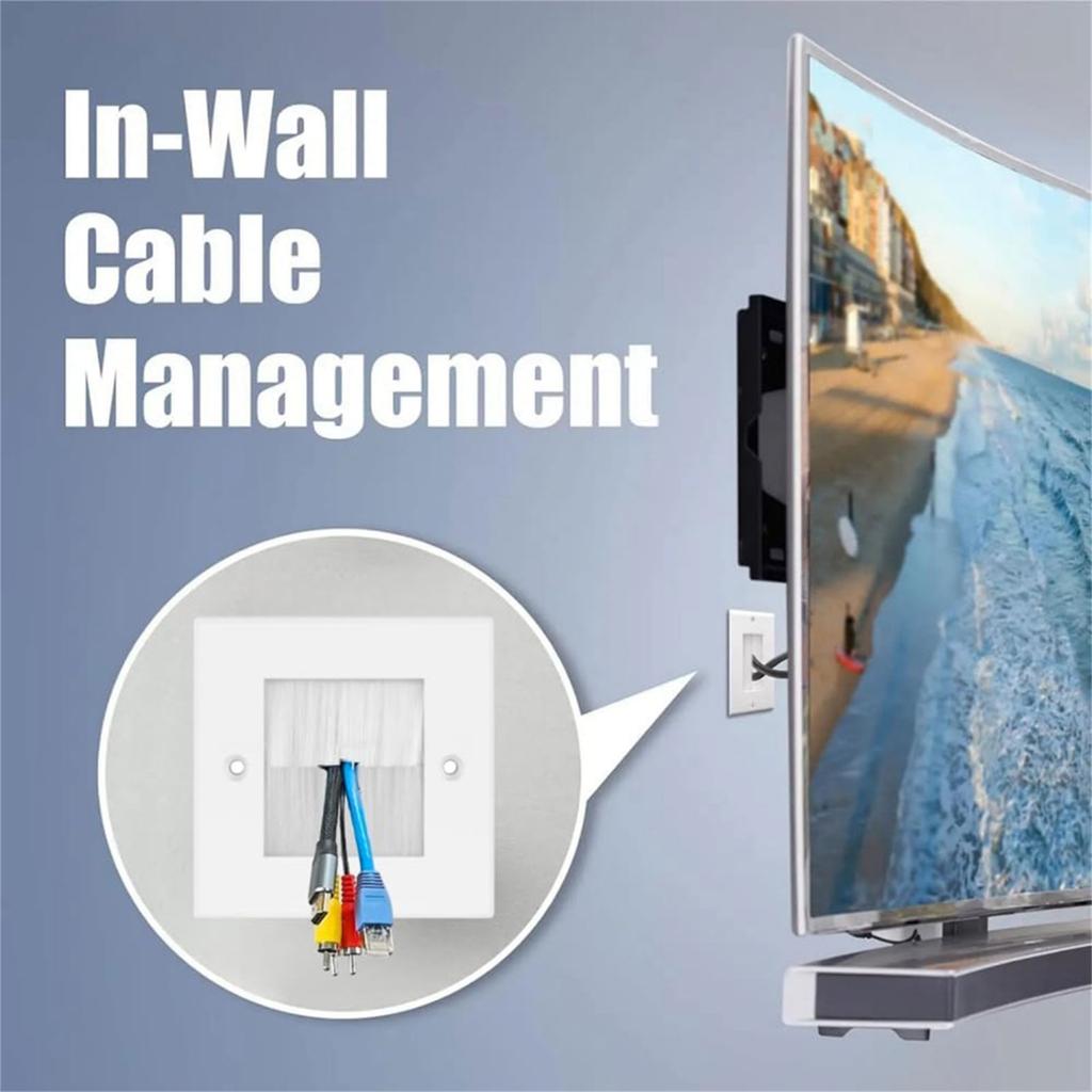 Placă de perete cu perie, Port, Inserție, Capac, Monobloc, Perii, Placă de perete cu perie, Port, Inserție, Capac, Panou montabil pe priză, Durabil