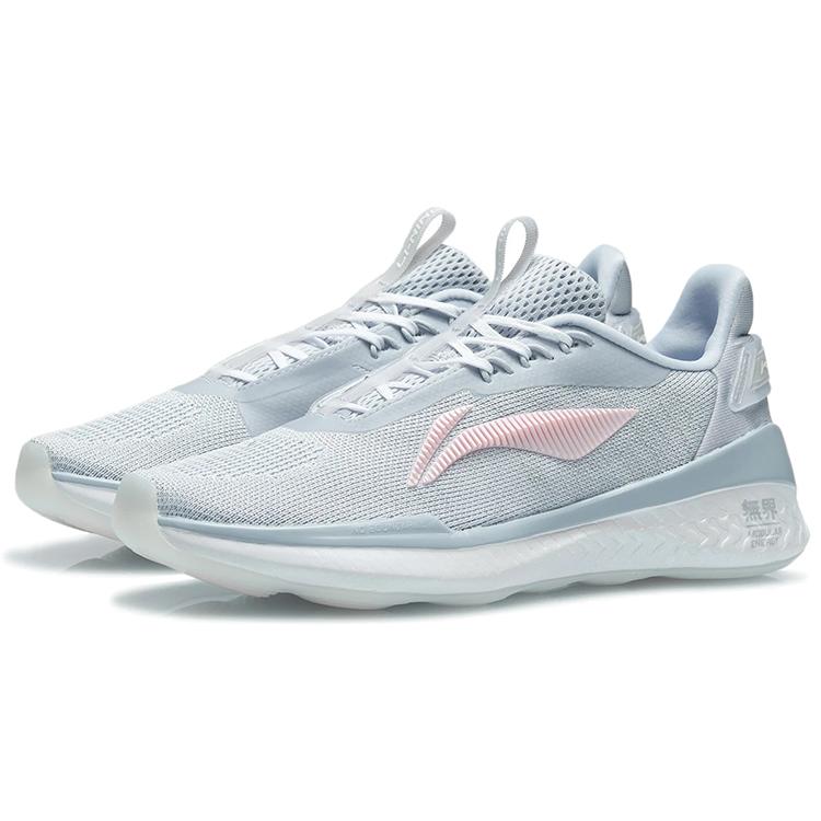 Li Ning Boundless 2 Infinity Cushioning Abrasion Resistant Cushioning, Wear Resistant Low top Running Shoes Women's AFPR022-6