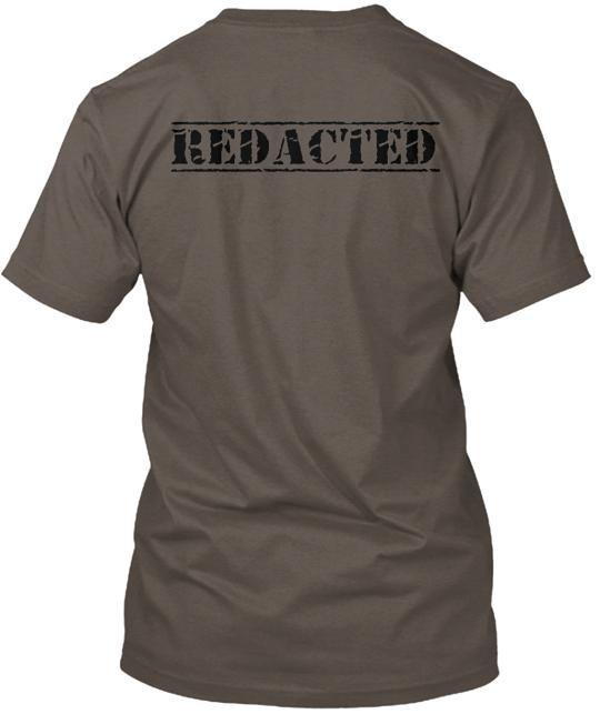 

Redacted Unsc T-Shirt Made in the USA Size S to 5XL Unisex T-Shirt L