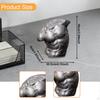 Male Torso Statue Creative Small Sculpture for Bookshelf Living Room Cabinet