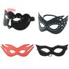 1Pc Women's Bat Sexy Mask Blindfold PU Leather Adjustable Cosplay Accessory for Masquerade Halloween Party Goth Eye Harness