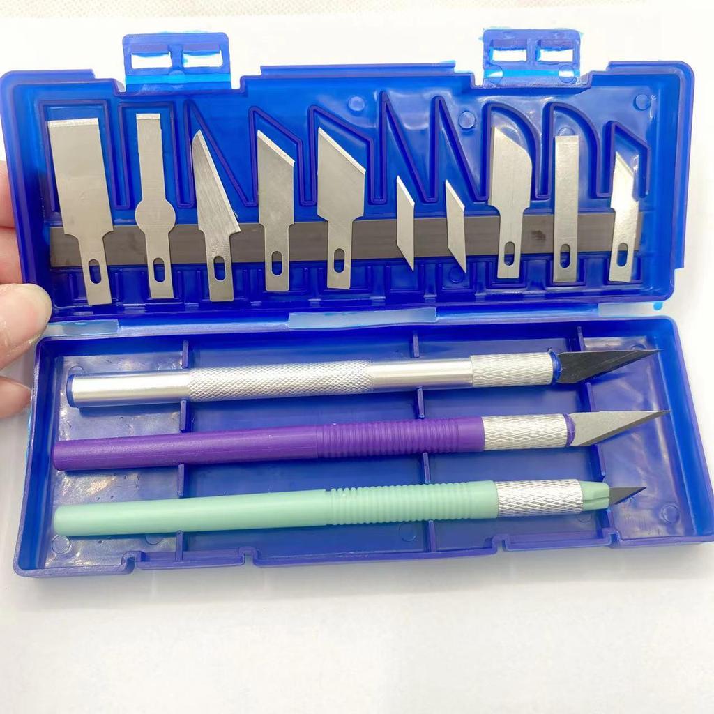 13-Piece Craft & Carving Knife Set with DIY Journal Tools