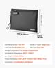 Fireproof Document Bag, 1000 Heat Insulated Fireproof & Waterproof Bag with Lock, Portable File Storage Security Organizer Home Office Travel Use, for