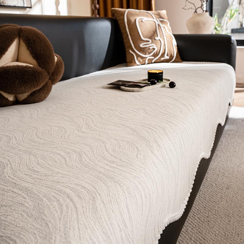 

New Special-Shaped Sofa Cushion One-Piece Straight Row Non-Slip Sofa Seat Cushion Four-Season Universal Sofa Cover Towel 70*70cm