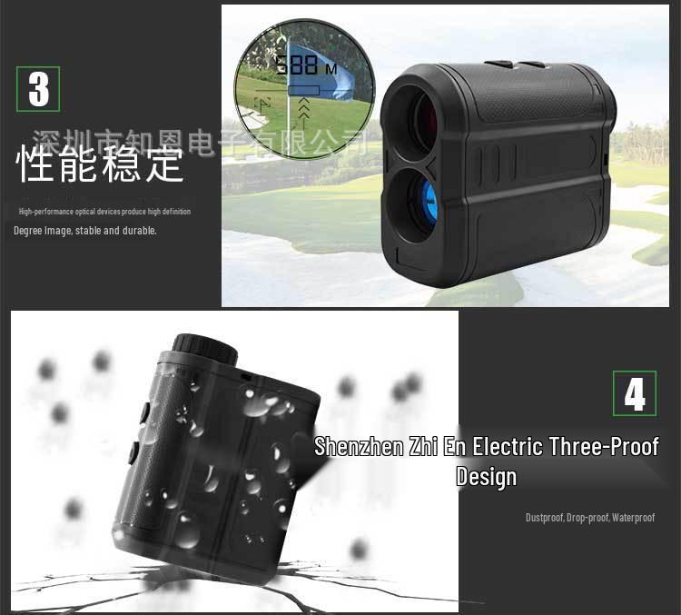 LM Camouflage 600M Golf & Hunting Rangefinder Binocular
