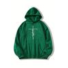 Faith Print Hoodies  Casual Drawstring Long Sleeve KangarooPocket Sweatshirt, Women's Clothing