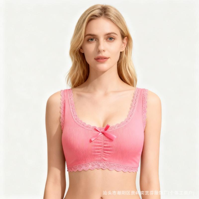 Seamless Sexy Lace Butterfly Comfortable Wireless Thin Bra