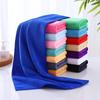 Solid Microfiber Cleaning Rag Towels for Hotel Thickened Absorbent Quick-Drying Beachtowel Gas Station Car Wash Glass Gift Towel