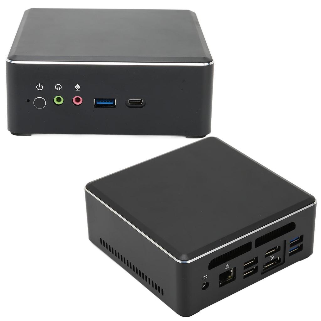 Mini PC Quad Core Radeon Vega 10 Graphics 2.0GHz To 3.6GHz 4K HD Type C Mini Desktop Computer for