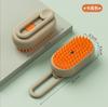 New Pet Spray Comb for Cats and Dogs Pet Electric Spray Hair Removal Comb One Key Spray Anti-Flying Massage Brush, Clean Massage