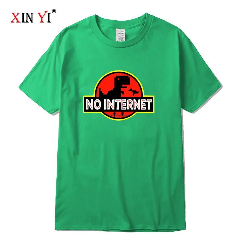 Mens High Quality 100 Cotton Funny Dinosaur Print SummerT Shirt Loose Oneck Men Tshirt Short Sleeve Tshirt Male Tees Tops