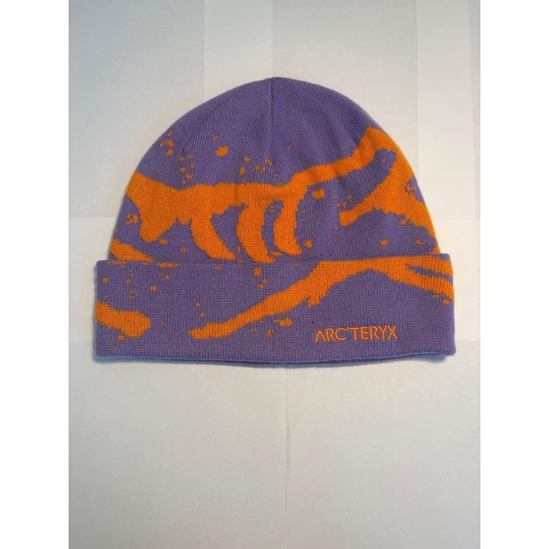 Used ARC TERYX Knit Hat/Beanie 58cm Purple/Orange