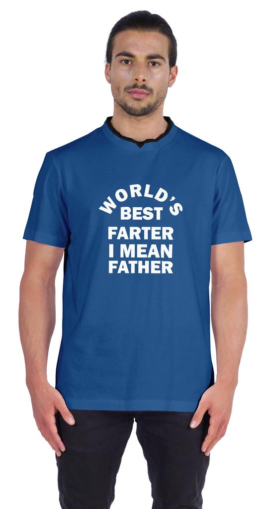 Inkmeso Grafisches Zitat "Weltbester Pupser Ich meine Vater" T-Shirt Für den besten Papa Herren Trikot