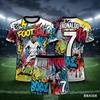 Men's and Women's Latest Summer Football Training Set # 7 # Ronaldo # Jersey Style Quick Drying Short Sleeved Shorts Set Kids