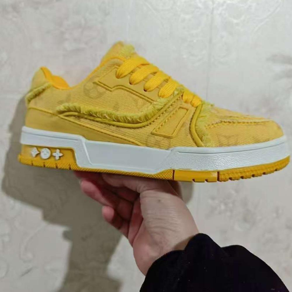 Retro-Sneaker für Herren Damen Fransenkante Lässige Brotschuhe Unisex Mode Sportschuhe