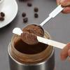 WIKHOSTAR Kaffeemesslöffelbecher, Premium-Stapelset, Küchenmesslöffelset, Messbecher- und Löffelset aus Edelstahl