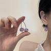 Colorful Bohemian Tassel Flower Stud Earrings - Exaggerated Summer Vacation Style