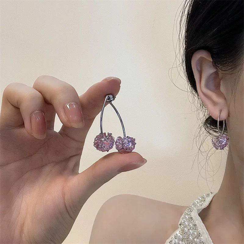 Colorful Bohemian Tassel Flower Stud Earrings - Exaggerated Summer Vacation Style