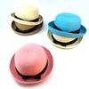 Parent-child Bowknot Children Breathable Hat Straw Hat Kids Hat Boy Girls Cap Summer Outdoor Beach Sunhat Suit Panamanian style